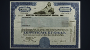 Marvel Entertainment Group Stock Certificate