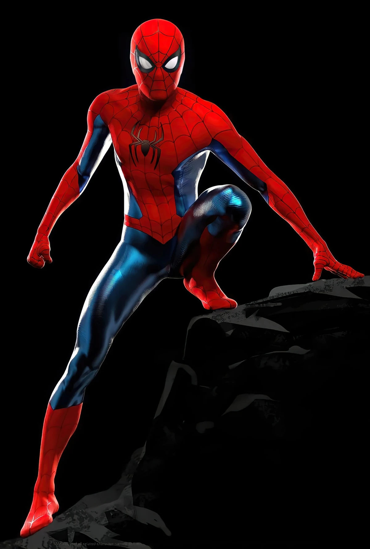 hombre araña negro png