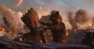 Groot and Rocket