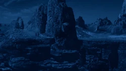  and  arrives at the canyon