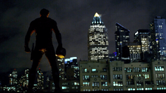 Daredevil on rooftop