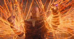 Thanos es confrontado por Strange