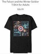 The Falcon and The Winter Soldier Tshirt Merchandise