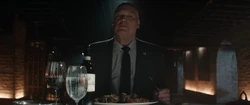 Wilson Fisk eating dinner