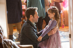 Lang is reunited with his daughter 