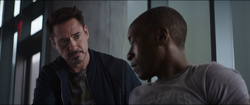 Tony Stark and James Rhodes - Civil War