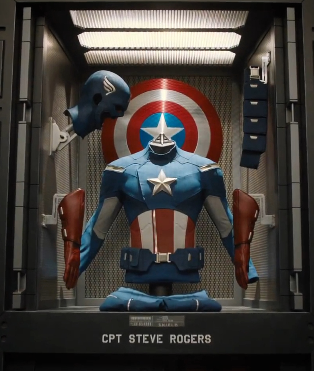 The Avengers Captain America Rogers Shield Jersey