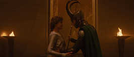 Loki salva a Frigga