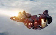 Iron Man Mark III in Flight