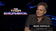 Mark Ruffalo on Marvel Studios' Thor Ragnarok