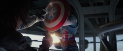 Winter Soldier shooting Captain America
