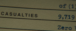 Ragnarök claims 9,719 casualties