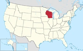 Map of Wisconsin