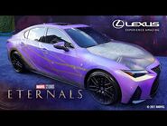 Lexus Unveils Marvel Studios' Eternals Inspired Cars LIVE on the Red Carpet