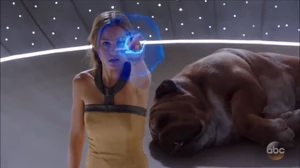 Кристал генерирует лёд