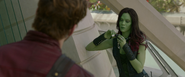 Meeting Gamora