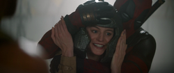 Nova with helmet on