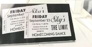 Friday September 23 Homecoming Ticket