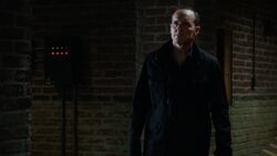 Coulson asks if May's back