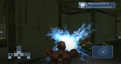 Iron Man Blasts AIM Soldier