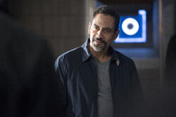 Eli Morrow threatens agent 