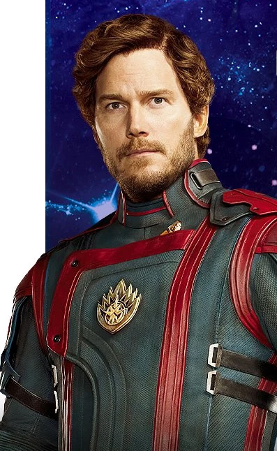 In Guardians of the Galaxy (2014) Star-Lord's face begins to break