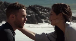 Фитц и  на пляже