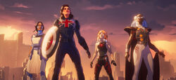 Kahhori, Captain Carter, Byrdie, and Storm