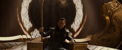 Loki usurpa el trono de Asgard.