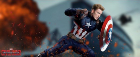 Civil War - Banner de Capitan America