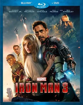 iron man 3 dvd label