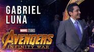Gabriel Luna Live from the Avengers Infinity War Premiere