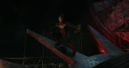 Spider-Man on the Statue of Liberty