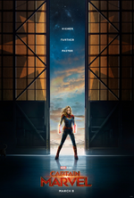 Captain Marvel - Primer poster