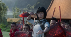 Xu before the fight with the 