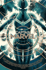 Captain Marvel - Poster Mondo 2