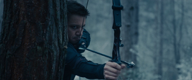 Hawkeye apunta a Pietro