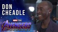 Don Cheadle talks what makes a real world hero LIVE at the Avengers Endgame Premiere