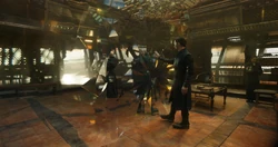 Стрэндж отправляется в .