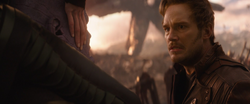 Star-Lord (Ready To Attack Thanos Up-close)