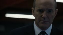 Coulson watches Simmons die