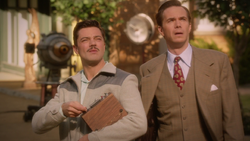 Howard Stark & Edwin Jarvis - Studio Lot