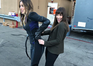 Quake and Jemma S7 BTS