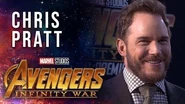 Chris Pratt Live at the Avengers Infinity War Premiere