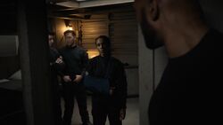 Diaz watching over  in the cell