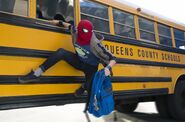 AIW BTS (Spider-Man On The Bus)