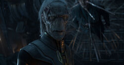 Ebony Maw and Strange