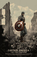 Captain America The First Avengers Mondo poster 1