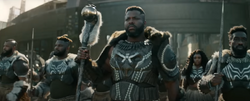 M'Baku y los Jabari se preparan para la pelea