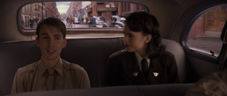 Steve and Peggy in Car